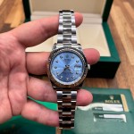 Rolex Oyster Perpetual Datejust II 41 Ice Blue 116300 Diamond